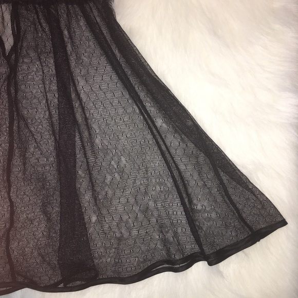 2000s Victoria’s Secret sheer mesh lace babydoll camisole - Picture 9 of 10